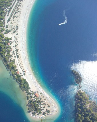  Calm Lagoon and the beach 