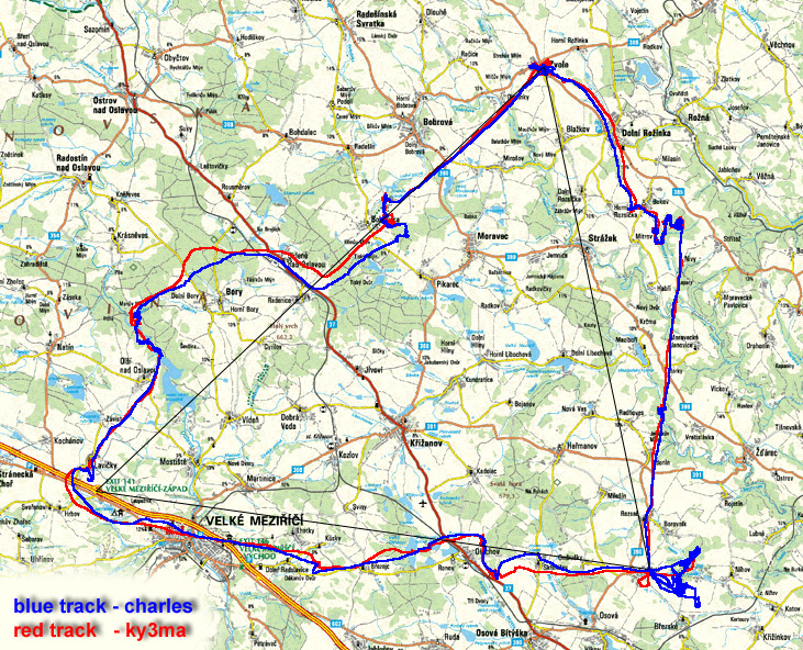  Trasa p�eletu 
