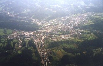 Vsetín z východu