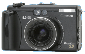  Fotoaparát Canon PowerShot G5 