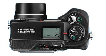  Fotoaparát Olympus Camedia C-3040 Zoom (objektiv zasunutý) 