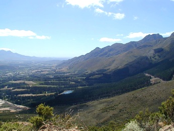  Franshoek - celkov� pohled 