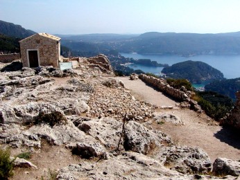  Z��cenina hradu Angelokastro 