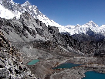  Lhotse (8414m) a Kongma Glacier 