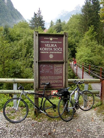  Cyklostezka pod�l �eky So�a 