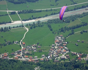  Volarje village - first turning point 