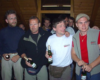  Winners team Gradient - Martin Pacejka, Evzen Hollmann, Antonin Pallas and Petr Kostrhun 