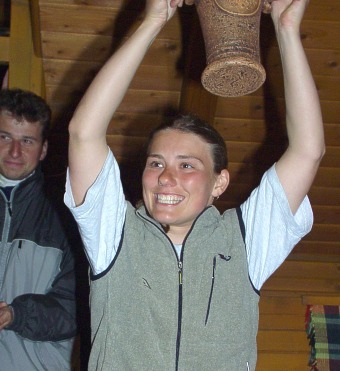  The best woman Petra Krausova (i a middle) 